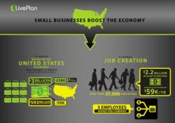 image from LivePlan first annual small business index 2013